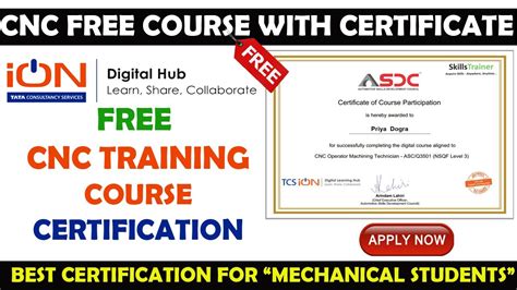 cnc machine certificate|cnc programming certification course online.